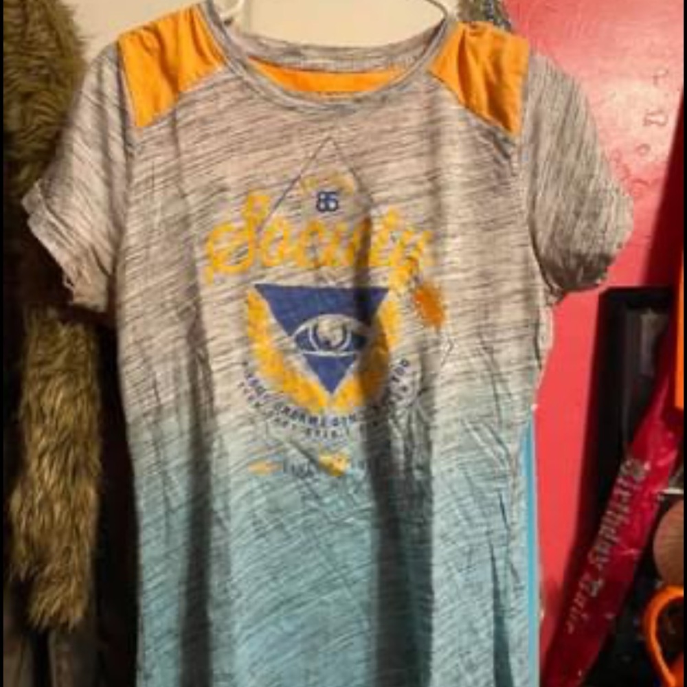 Society shirt from buckle